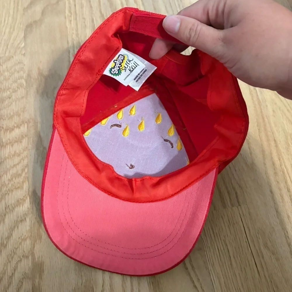 Shopkins Strawberry Kiss Kid's Girl's One Size Adjustable Hat / Cap